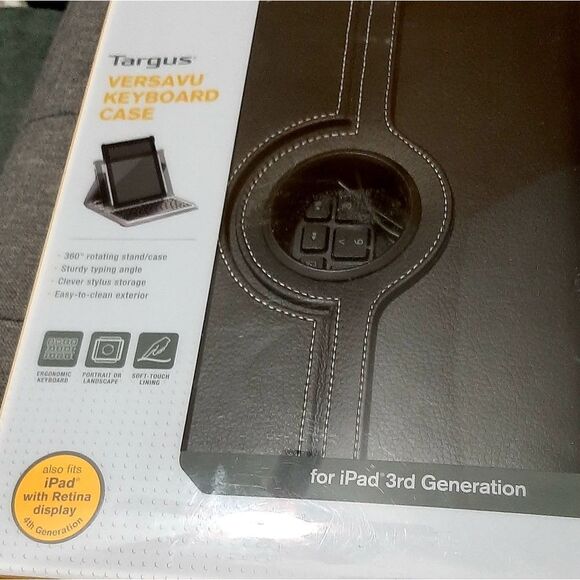 Targus Case with Keyboard for iPad 3rd and 4th Generation. New. Open Box - Picture 1 of 8